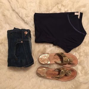 Banana Republic Navy Tee